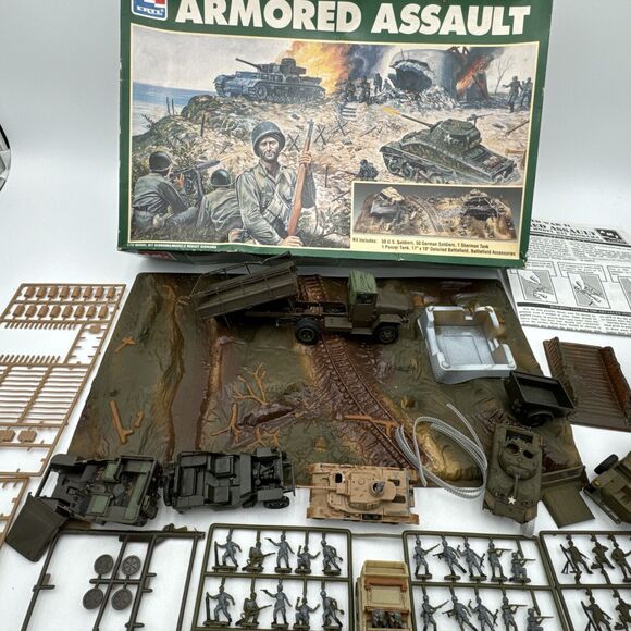 AMT/Ertl World War II Armored Assault Playset +++ Parts Pieces Broken Etc As-Is - Picture 4 of 16